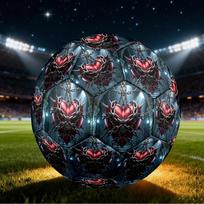 1pc Heart Chains Size 5 Soccer Ball Professional Lightweight Durable Match Training Football Indoor &Outdoor Sports BallTraining Ball y61 Size 5