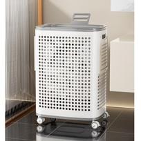 Sulankstomas didelis skalbinių krepšys - Kilnojamas laikymo sprendimas Medium 58L (No Lid, No Wheels) balta