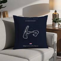 Formula 1 Imola Monaco Circuit F1 Pillow Case Sofa Decorative Home Double-sided Printing Short Plush Cushion Pillow Cover Gift 12x12Inch