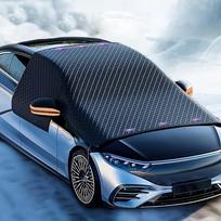 Magnetinis sniego uždangalas automobilio priekiniam stiklui, Sutirštintas Oxford audinys, Apsauga nuo šalčio ir saulės, Apsauga nuo karščio ir sniego juoda
