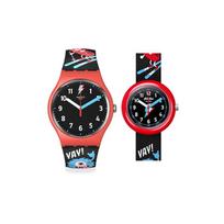 SWATCH Unisex Black Watch SZS38 SZS38 SZS38