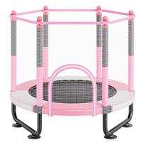 60  Trampoline for Kids Mini Toddler Trampoline with Net Indoor Outdoor