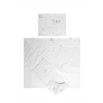 Kūdikio patalynės komplektas Lorelli Tiny Dream Trio 70x140 Žirafa 3 dalių Medvilnė