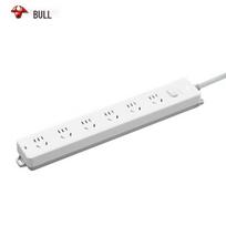 BULL 6-Outlet Power Strip with Master Switch, 3m Cable CN plug (adapter included)