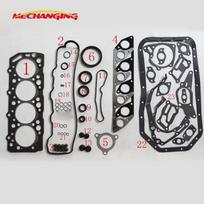 HYUNDAI H-1 GALLOPER II H100 KIA PREGIO K2500 2.5 D4BA D4BH Engine gasket Engine Rebuilding Kits MD972215 mechanging