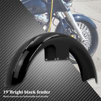 Motociklo Plieniniai 19'' 21'' Purvasaugų Ratų Apdangalai Priekinis Purvasaugis Harley Touring Road King Electra Street Glide Baggers 2014-2023 19in 120 R19 A
