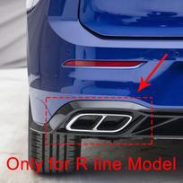 A13Z_Automobilio galinės išmetimo sistemos duslintuvo antgalio apdailos dangtelis Golf 8 MK8