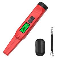 Handheld Metal Detector, 360 degrees  Detection Pinpointer with LCD Screen, LED Light, Sound and Vibration Alert for Gold Silver Copper, Portable Dete