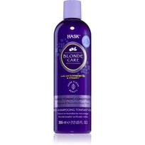 HASK Blonde Care Purple Shampoo kondicionierius šviesiems plaukams geltoniems atspalviams neutralizuoti 355 ml