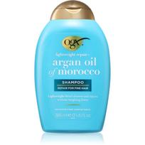 OGX Argan Oil Of Morocco Lightweight Shampoo šampūnas drėkina ir suteikia blizgesio 385 ml