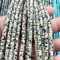2x4mm Natūralaus agato akmens tarpinės karoliukai „pasidaryk pats“ papuošalų gamybai - Laisvi pusiau gatavi aksesuarai sandėlyje 2X4mm one strand about 150 beads