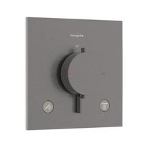 Potinkinis termostatinis maišytuvas Hansgrohe Ecostat Comfort E - Gun metal