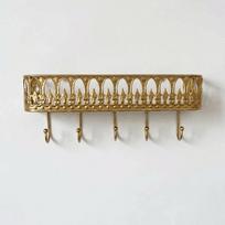 Multiple Hooks French Style Iron Hanger Retro Appearance Key Clothes Storage  Other Rooms