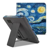 Leather N778 Smart Cover Auto Sleep/Wake Protective Shell E-Reader Case for Rakuten Kobo Sage Brown