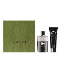 Gucci men's perfume set Guilty Love + Shower Gel Gift Box Woody Fragrance Fragrance Eau de Toilette EDT + Birthday Perfume EDT 50ml + shower gel 50ml