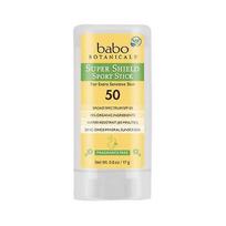 Babo Botanicals Super Shield Sport Stick, SPF 50 .6 Oz (Pack of 1)