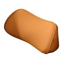 Breathable Memory Foam Lumbar Support Ergonomic Back Pillow Lumbar Support Back Support Seat Cushion for Car Driving orange