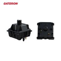 Gateron Oil King Switch 2.0 5pin Mechanical Keyboard linear 55gf Switches Similar to cherry hg Black Fine lubed Customized Kit 10 PCS
