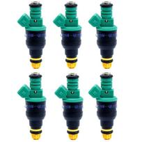 6PCS FUEL INJECTOR FOR BMW E36 E34 3 5 SERIES M50 M52 525 325 320 B20 B25 0280150415 Premium Car Accessories