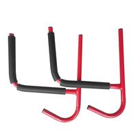 Kayak Wall Hanger Wall Mount Kayak Storage Rack Surfboard Wall Hook black