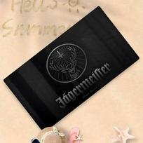 Fashion Drinks J-Jagermeister Microfiber Printed Beach Towel Mountain Climbing Yoga Beach Swimming Running Absorbent Soft Towel Cotton 30x30cm