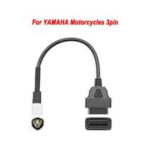For Yamaha 3PIN 4PIN for Honda 6Pin 3 IN 1 Motorbike OBD Plug 3 4 6 PIN Motorcycle OBD2 Diagnostics Connector Extension Adapter