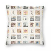 Frightened Rabbit Watercolour Albums Square Pillowcase Polyester Linen Velvet Printed Decor Pillow Case Home Cushion Cover 18 Peach skin 18*18(CM)-1Pcs