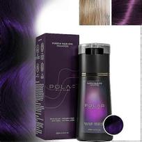 Instant Hair Color Shampoo Natural Hair Dye Shampoo for Gray Hair Coverage and Shine violetinė
