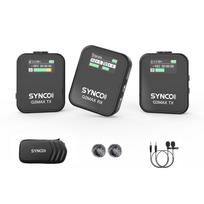 SYNCO G2MAX 1-Trigger-2 2,4G belaidė mikrofono sistema prisegamas mikrofonas 200 m perdavimo diapazonas 1-Trigger-2
