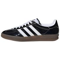 adidas Gazelle Indoor Core Black Patentinė Oda Vyriški Sportbačiai Balti JQ8124 37⅓