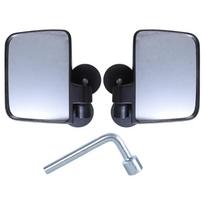 Golf Cart Adjustable Side Mirrors Waterproof Replacement Strong Magnetic Side Mirrors Rearview Mirror Easy Installation 1