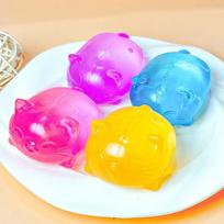 Mini Cute Cat Shape Squishy Maltose Decompression Toy Non-toxic Fun Tool Pressure Relief Adults Kids Birthday Party Gift