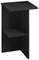 Naktinis staliukas Kalune Design Leray, antracito sp., 60 cm x 36 cm x 36 cm