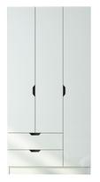 Spinta Kalune Design Modern, balta matinė sp., 45 cm x 90 cm x 180 cm