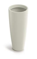 Gėlių vazonas Prosperplast MOLIO ROUND SLIM TMOS48-101GR, plastikinis, Ø 47 cm, smėlio sp.
