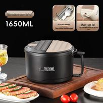 Qiwei 304 Stainless Steel Instant Noodle Bowl with Lid