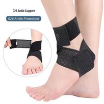 Breathable Summer Ankle Compression Brace - Sweat-Absorbing, Thin & Supportive Straps for Outdoor Sports Extra Large