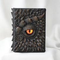 Dragon Eye A5 Binder - 3D Relief Magic Card Album for K-pop Photocard Collections, Refillable 3-Inch Idol Card Organizer