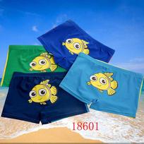 Kids' Cartoon Swim Trunks for Ages 3-9, Style 18601 - Boys' Medium & Small Sizes M