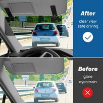 Universal Car Sun Visor Extension Adjustable Anti Glare Sun Shield for Day Night Driving UV Protection in All Vehicles juoda