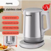 Joyoung 1.7L 316L Stainless Steel Electric Kettle with 5-Stage Temp Control CN plug (adapter included)