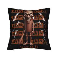 Fun  Meme Italian Brainrot Tung Tung Sahur Six Seven Pillow Cover Pillow Case For Wedding Party Home Decor Design Pillowcases 30x30cm 12x12in