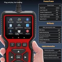 USB maitinamas OBD2 skaitytuvas V519 Profesionalus automobilio diagnostikos įrankis DTC kodams lengvai skaityti ir ištrinti one size