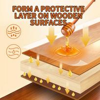 80g Natural Beeswax Wood Care Wax High Quality Polish for Home Decorative and Antique Furniture one size