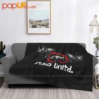 Ecko Unltd Rhino Blanket Bedding Lightweight Sofa Decorative 125x100cm