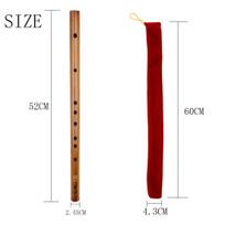 IRIN Traditional Wooden Flute C D E F G Key Recorder with Storage Bag Beginner Gift Educational Learning Woodwind Instrument