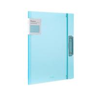 Portable Strap Desig A3 File Folder Multifunction Waterproof Classification Organizer File Contract Folder Student mėlyna