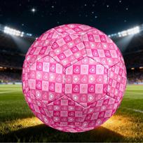 1pc Heart Background Size 5 Soccer Ball Professional Lightweight Durable Match Training Football Indoor &Outdoor Sports BallTraining Ball y9 Size 5