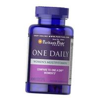 Kasdieniai vitaminai moterims, One Daily Women's Multivitamin, Puritan's Pride  100 kapsulių (36367055) 100caplets