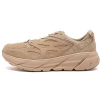 HOKA Clifton L Suede Shifting Sand Dune Men Sneakers Pink 1122571-SSDD 46